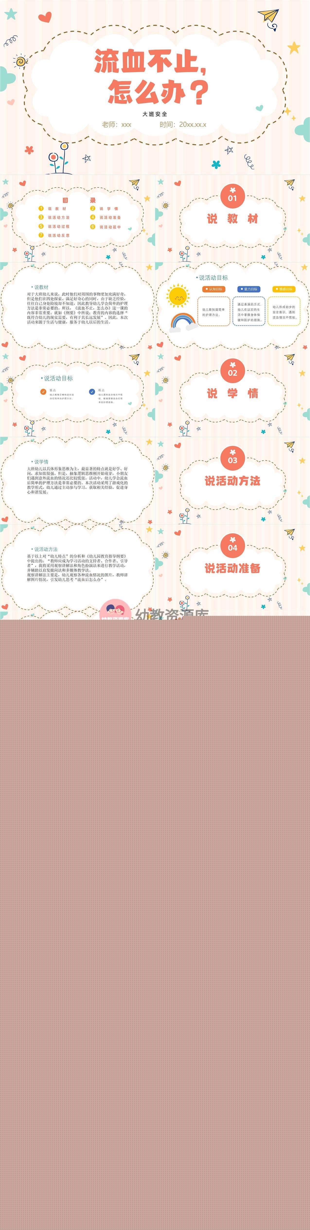 大班安全-流血不止，怎么办 PPT1.jpg