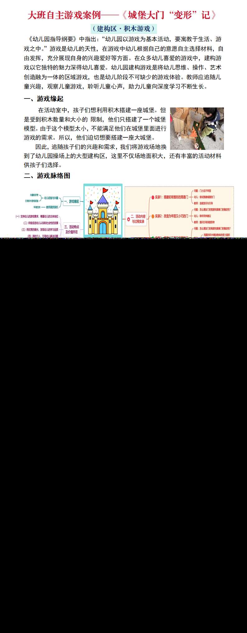 大班自主游戏案例城堡大门变形记文稿可编辑_01.png