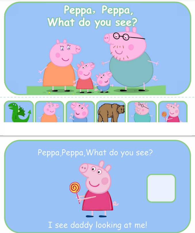 312页打包！佩奇合集，英语启蒙系列，安静书素材  亲子安静书游戏教材，电子版PDF可打印【超高质量】