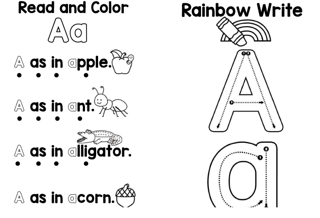 130页打包！字母小书Alphabet Books ，电子版PDF可打印【超高质量】