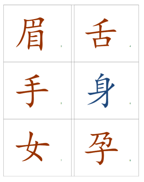 幼小衔接500常用汉字下载