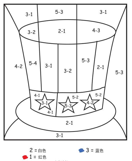 3页打包！减法计算填色画，电子版PDF可打印【超高质量】