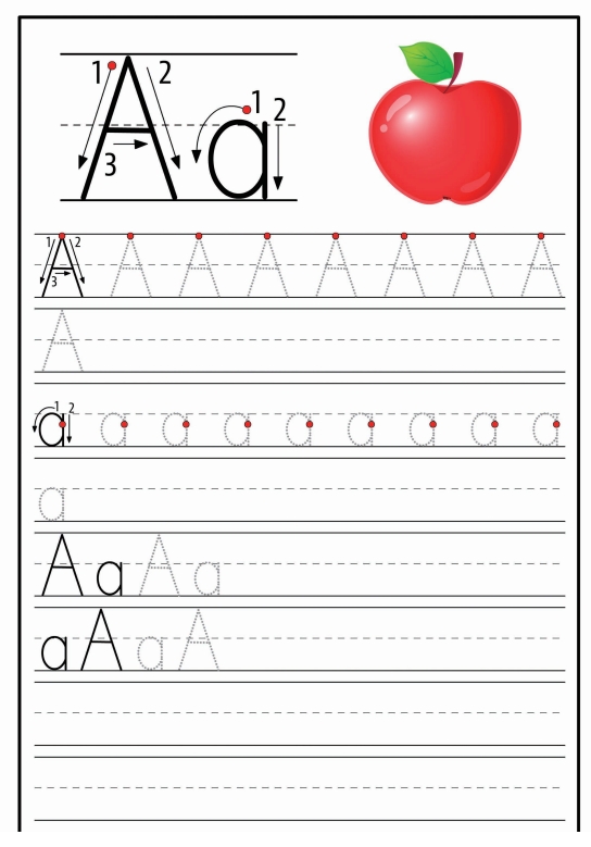 26页打包！26个大小写字母书写练习，电子版PDF可打印【超高质量】