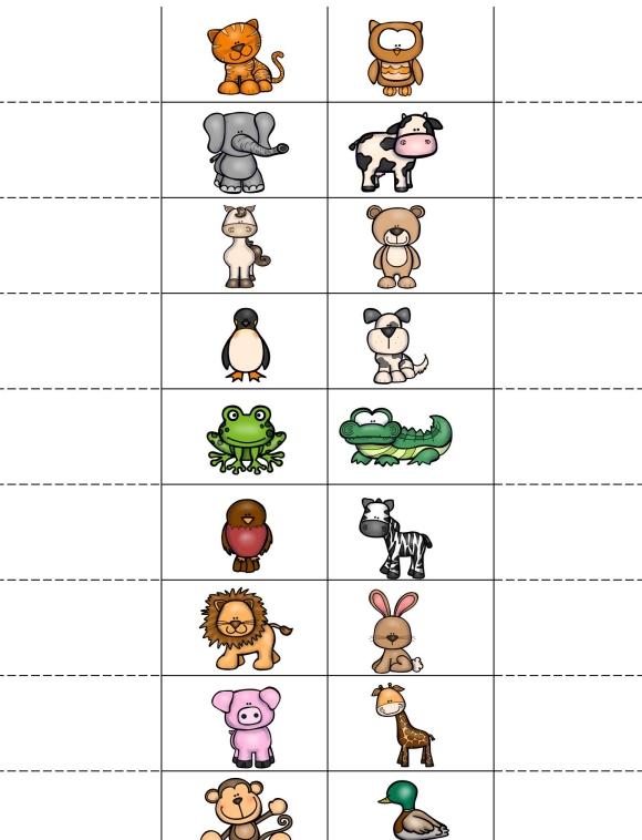 43页打包！动物互动课  亲子安静书游戏教材 英语启蒙读物，电子版PDF可打印【超高质量】