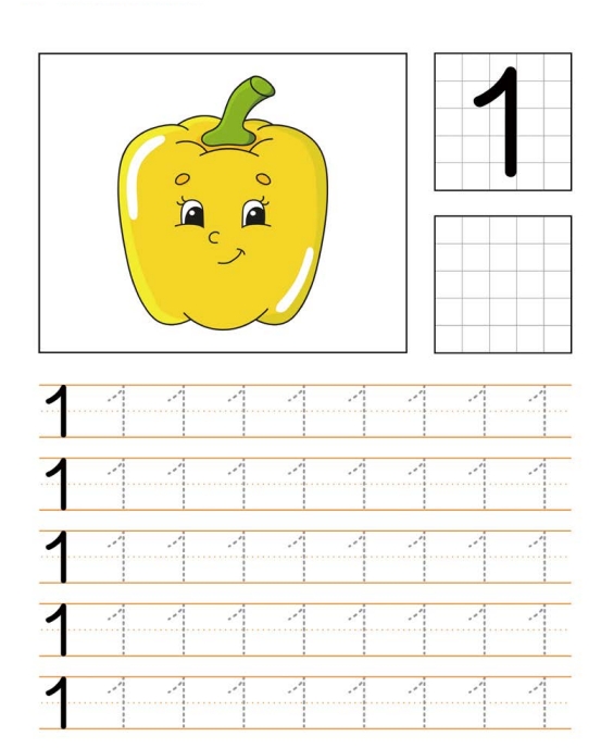 16页打包！数字1-15书写练习2_2  幼儿园数学启蒙教材，电子版PDF可打印【超高质量】