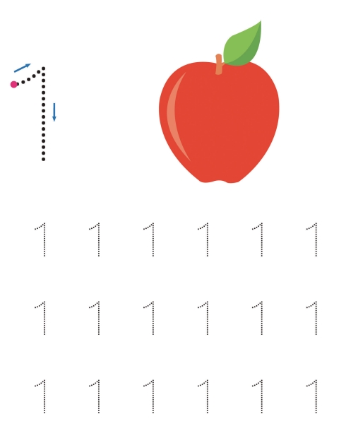 10页打包！数字书写练习1-10，电子版PDF可打印【超高质量】