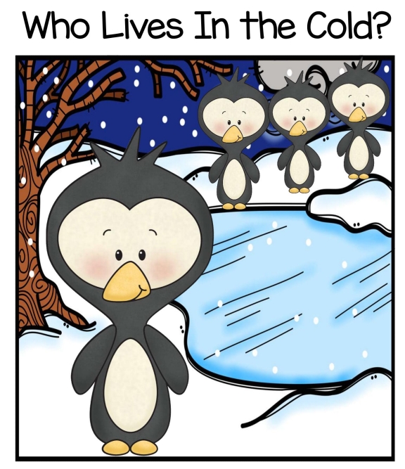 15页打包！who lives inthe cold update  亲子安静书游戏教材，电子版PDF可打印【超高质量】