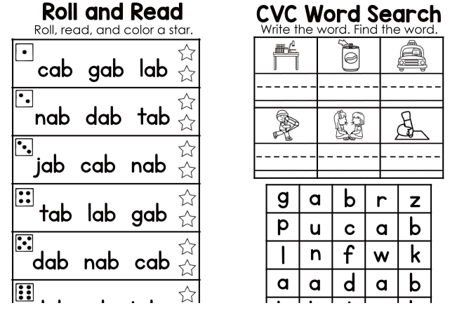 120页打包！词族小书Word Family Books，电子版PDF可打印【超高质量】