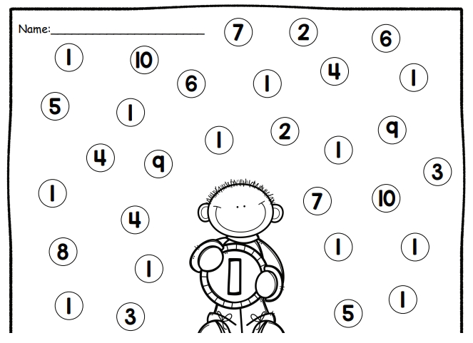 10页打包！找数字，幼儿数感培养训练 ，电子版PDF可打印【超高质量】