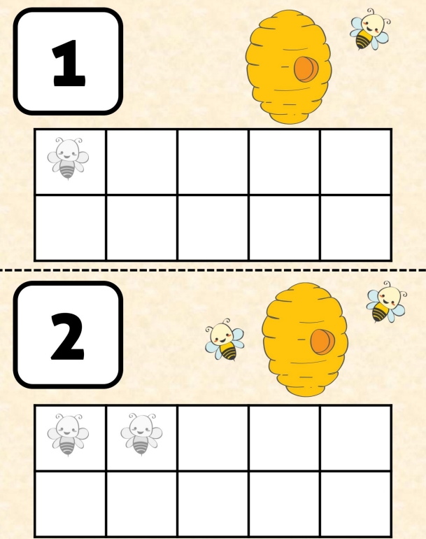 7页打包！bumble+bee+10+frame book， 亲子教材 英语启蒙读物 英文安静书系列教材，电子版PDF可打印【超高质量】