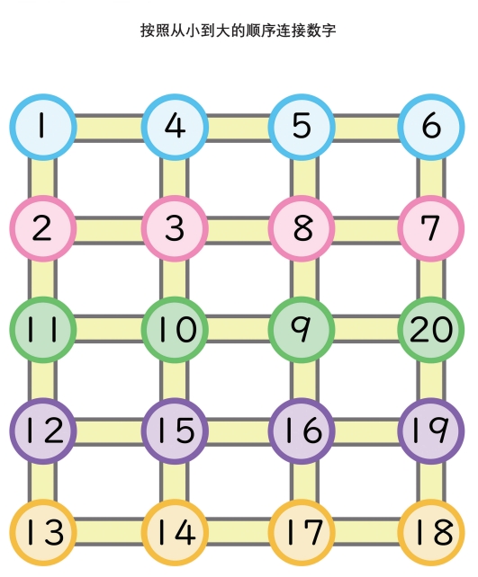 107页打包！按照从小到大的顺序连接数字3 可打印pdf亲子互动数字游戏 数学启蒙教材，电子版PDF打印【超高质量】