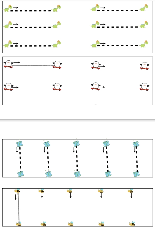22页打包！单一线条控笔练习 亲子控笔描红线条图形认知游戏，电子版PDF可打印【超高质量】
