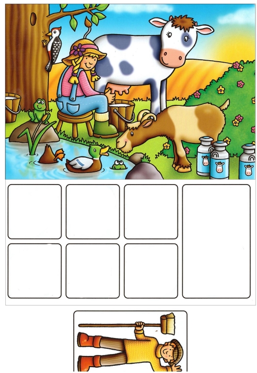 5页打包！农场，低幼系列亲子安静书游戏教材，电子版PDF可打印【超高质量】