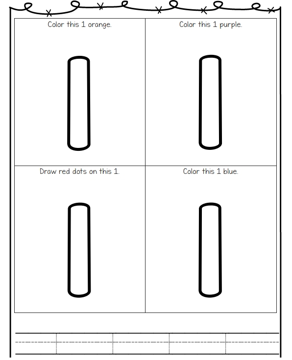 21页打包！1—20数字涂色，练习数字，数学启蒙数感培养，电子版PDF可打印【超高质量】