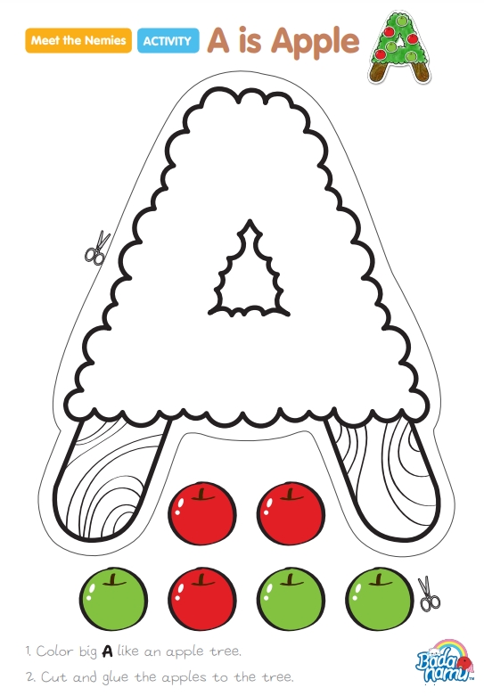 52页打包！26个英文字母大小写，卡通字母启蒙手工游戏素材，英语字母描红练习，电子版PDF可打印【超高质量】