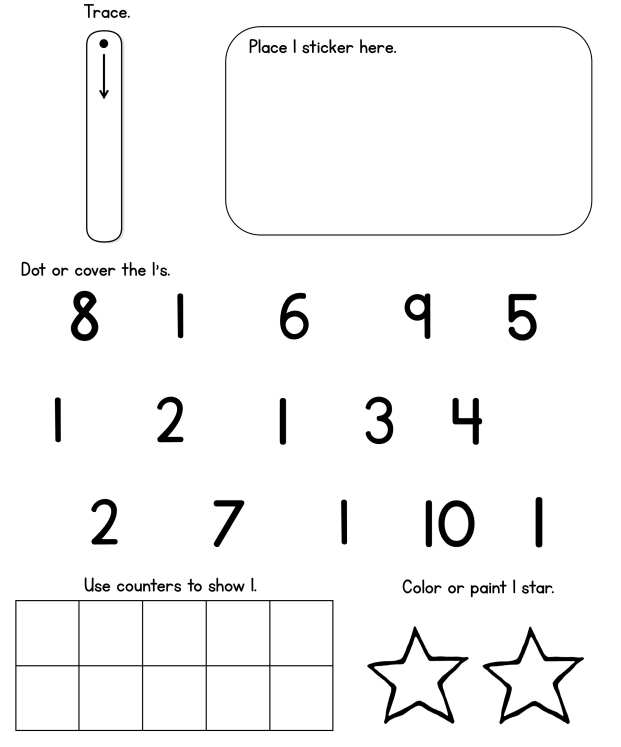 21页打包！数字书写+找数字+十阵格，幼儿数感培养训练，电子版PDF可打印【超高质量】