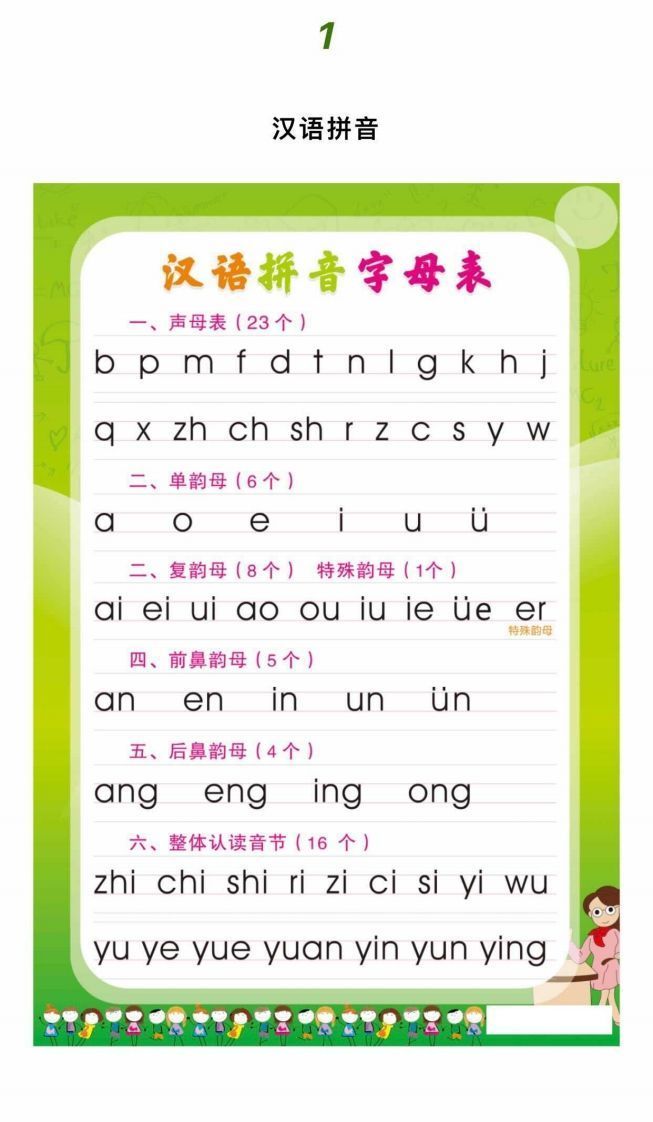 【拼音】•幼小衔接拼音拼读