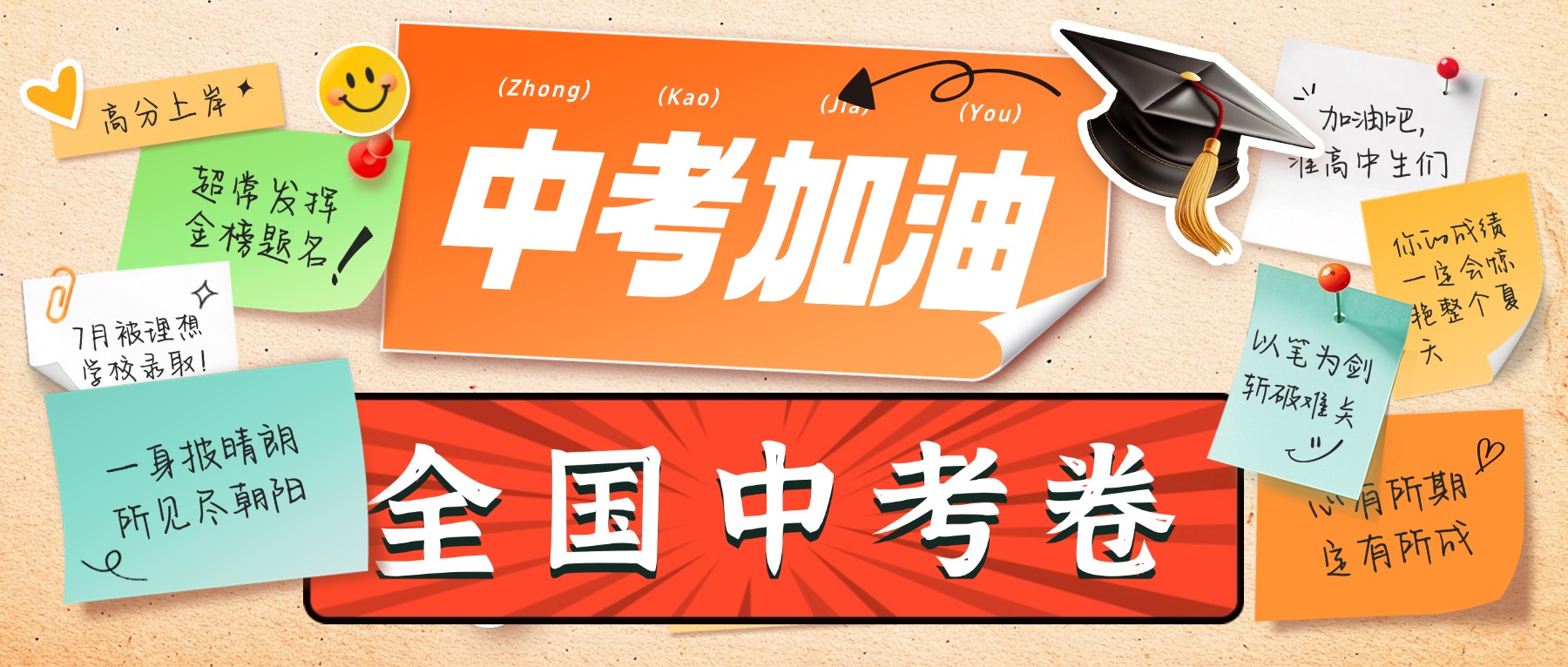 【迎战2026中考】河南中考卷扫描版-高清无水印可直接打印【完整打包版】