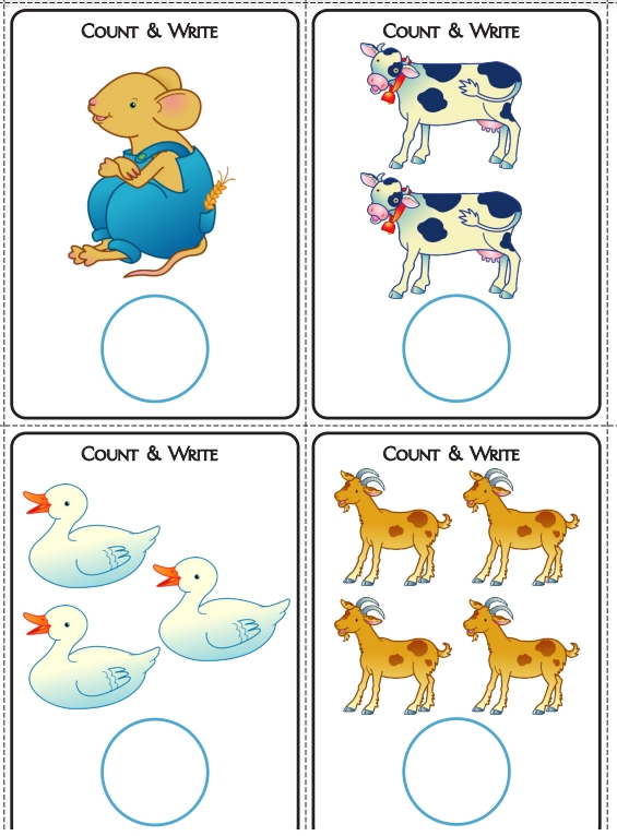 111页打包！农场主题数学综合练习册 幼儿数学启蒙 ，电子版PDF可打印【超高质量】