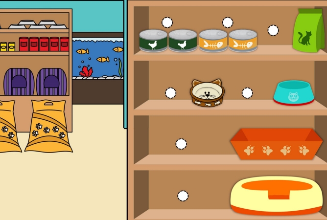 25页打包！My Quiet Pet Shop Book by Lily Vale Learning Busy Book for Early Child hood  亲子安静书游戏教材，电子版PDF可打印【超高质量】