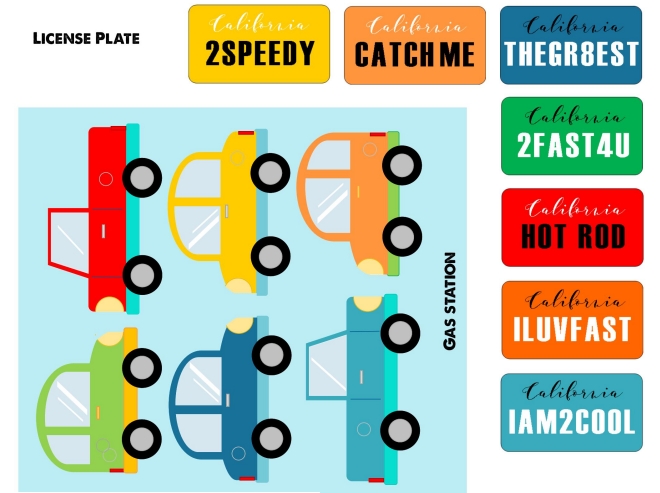 12页打包！Cars-Quiet-Book， 亲子教材 英语启蒙读物 英文安静书系列教材，电子版PDF可打印【超高质量】