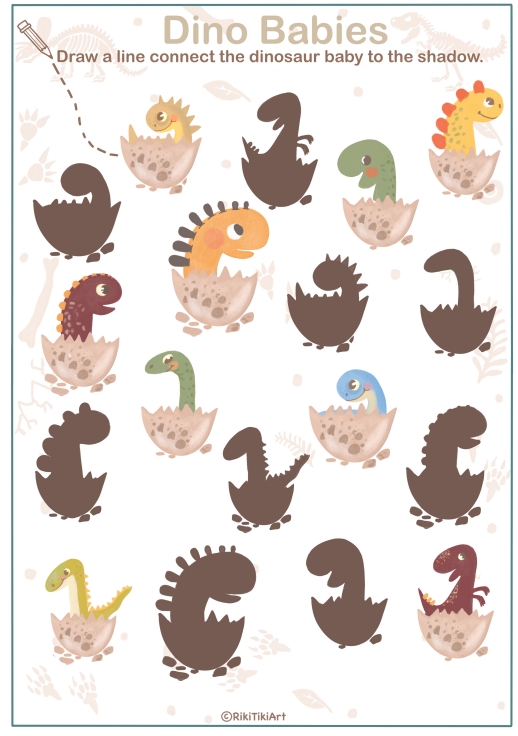 32页打包！低幼恐龙安静书，低幼系列亲子安静书游戏教材，电子版PDF可打印【超高质量】