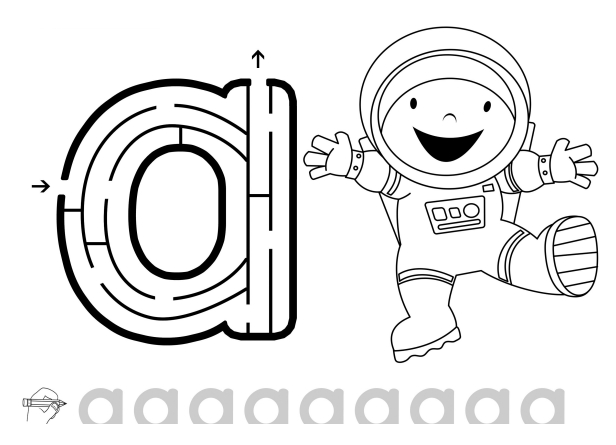 26页打包！迷宫游戏和小写字母书写练习，电子版PDF可打印【超高质量】