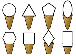 25页打包！冰淇淋形状配对，低幼系列亲子安静书游戏教材，电子版PDF可打印【超高质量】