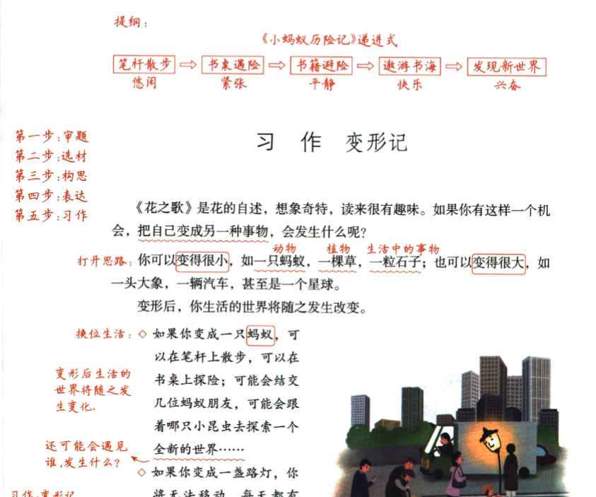 六年级上册 作文范文