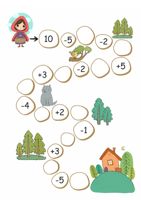 幼小衔接棋盘加减-【定版】