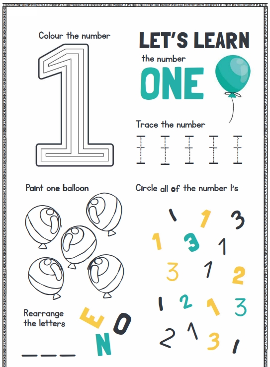 11页打包！1—10数字启蒙游戏，数感训练玩法多样，电子版PDF可打印【超高质量】