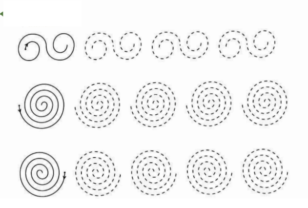 16页打包！曲线和图形绘制练习，亲子控笔描红线条图形认知游戏，电子版PDF打印【超高质量】