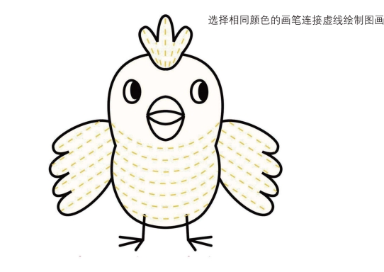 9页打包！选择相同颜色的画笔连接虚线绘制图画，  亲子控笔描红线条图形认知游戏，电子版PDF可打印【超高质量】