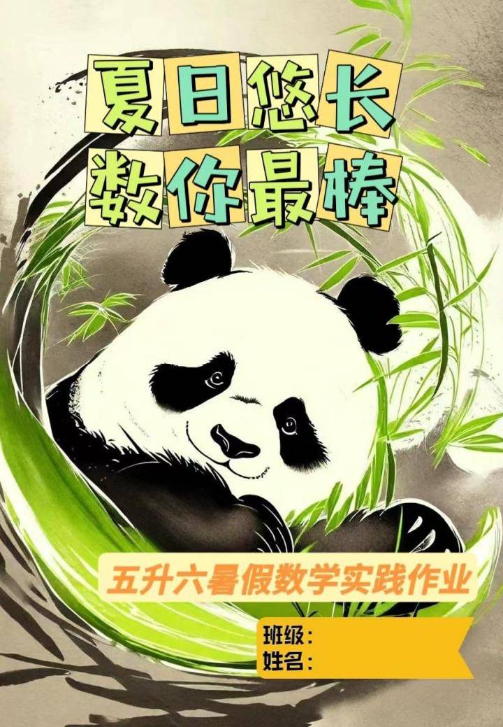 五年级下五升六数学暑假作业